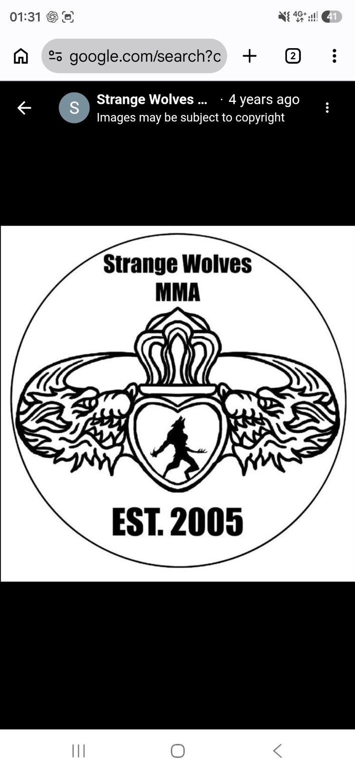 Strange Wolves original crest